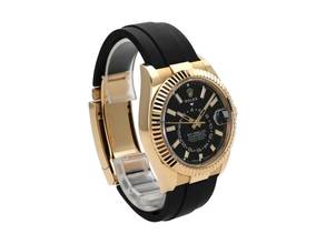 Thumbnail von Rolex Sky-Dweller Gelbgold / Oysterflex Ref. 336238 Schwarz