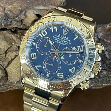  Rolex Daytona Daytona Blue Racing Dial - FULLSET - Ref. 116528 