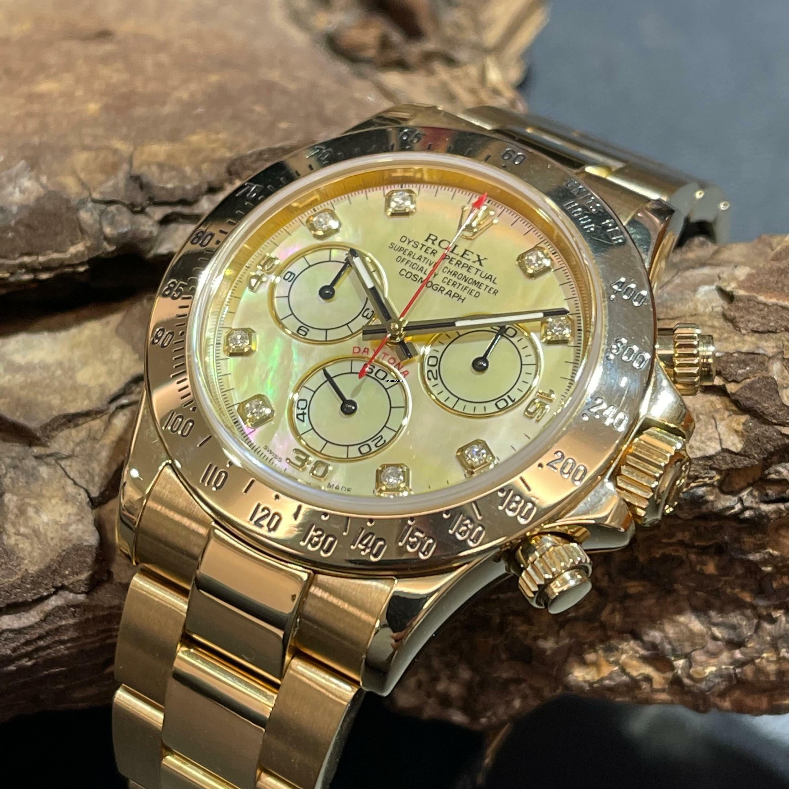 Rolex Daytona Perlmuttblatt - FULLSET - Ref. 116528