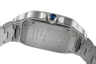 Thumbnail von Cartier Santos Edelstahl Automatik Herrenuhr Medium WSSA0010 4075