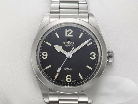  Tudor Ranger 39mm 79950 2022 Automatik Edelstahl Herren Stahl Steel Black Dial 