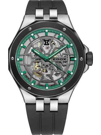  Edox 85303-3NN-VB Delfin Mecano Automatik Herrenuhr 43mm 20ATM 