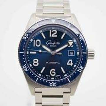  Glashütte Original SeaQ Ocean Blue ungetragenes Fullset LC100  