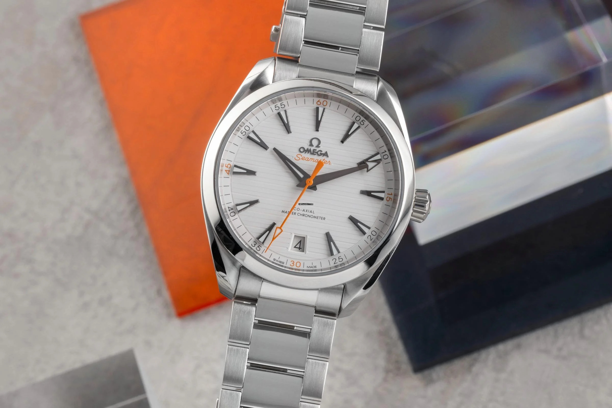 Omega Seamaster Aqua Terra Edelstahl Automatik Herrenuhr Ref. 220.10.41.21.02.001