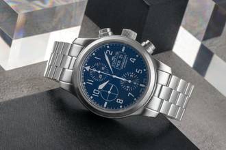 Thumbnail von Fortis Aeromaster Chronograph Stahl Automatik Ref.656.10.141