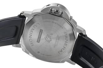 Thumbnail von Panerai Luminor Base Logo Stahl Handaufzug Herrenuhr Ref. PAM01086 NP. 5700 