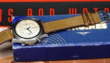 Thumbnail von Longines SUPER RARE 13ZN TRE-TACCHE CHRONOGRAPH WITH SANDWICH DIAL 4974