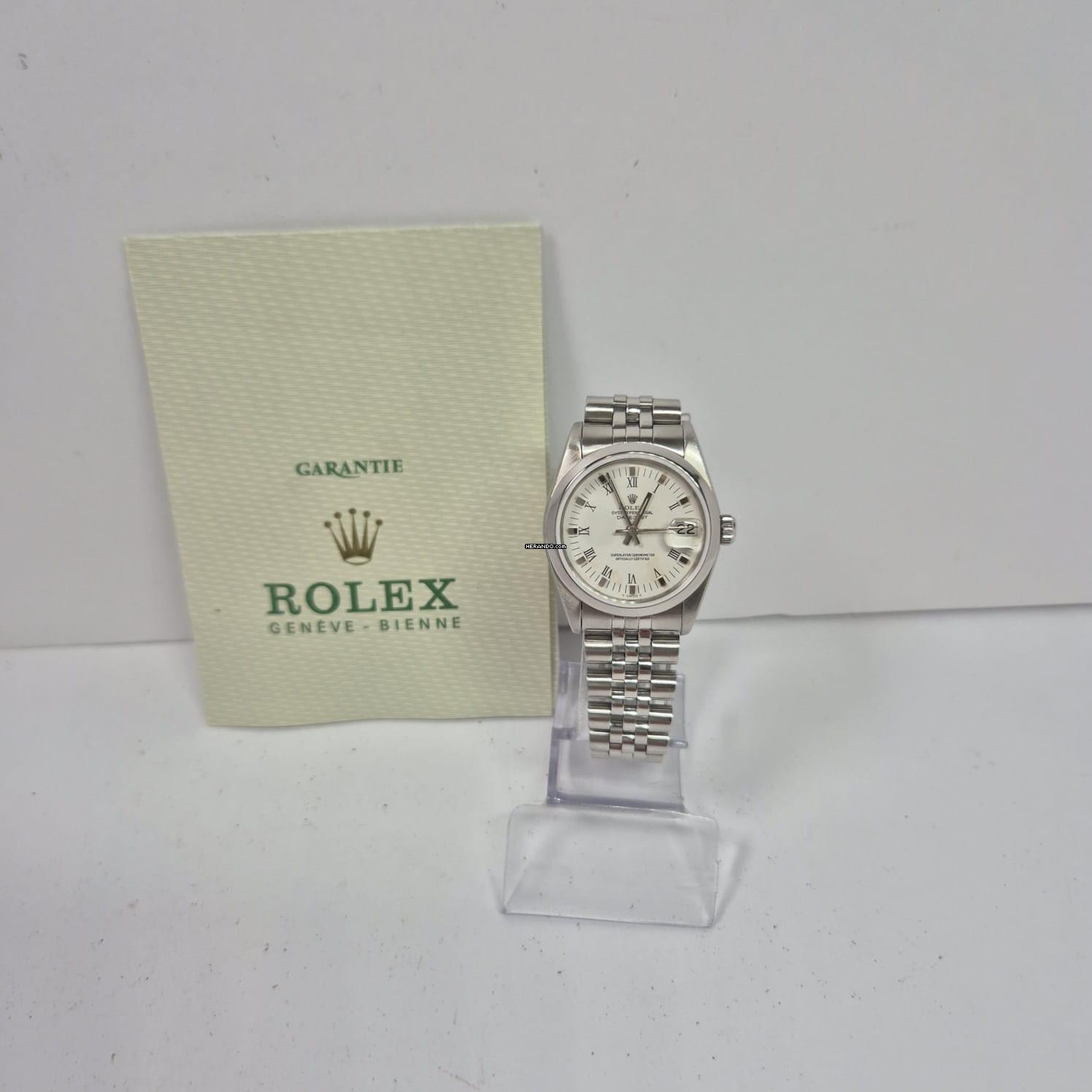 Rolex Datejust 31 31mm Jubilee Automático Completo