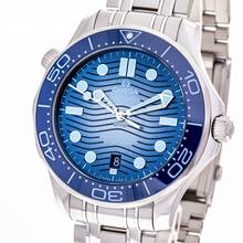 Thumbnail von Omega Seamaster Diver 300 M Summer Blue Seamaster D. 300m 75th – 210.30.42.20.03.003 – NEW & Unworn – 08/2025 Full Set