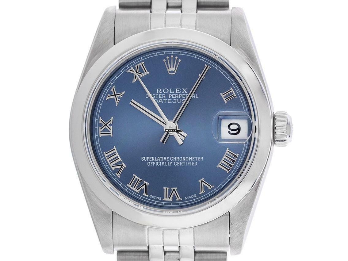 Rolex Datejust 31 Medium Ref.78240 2001 Full Set wie Neu Vintage