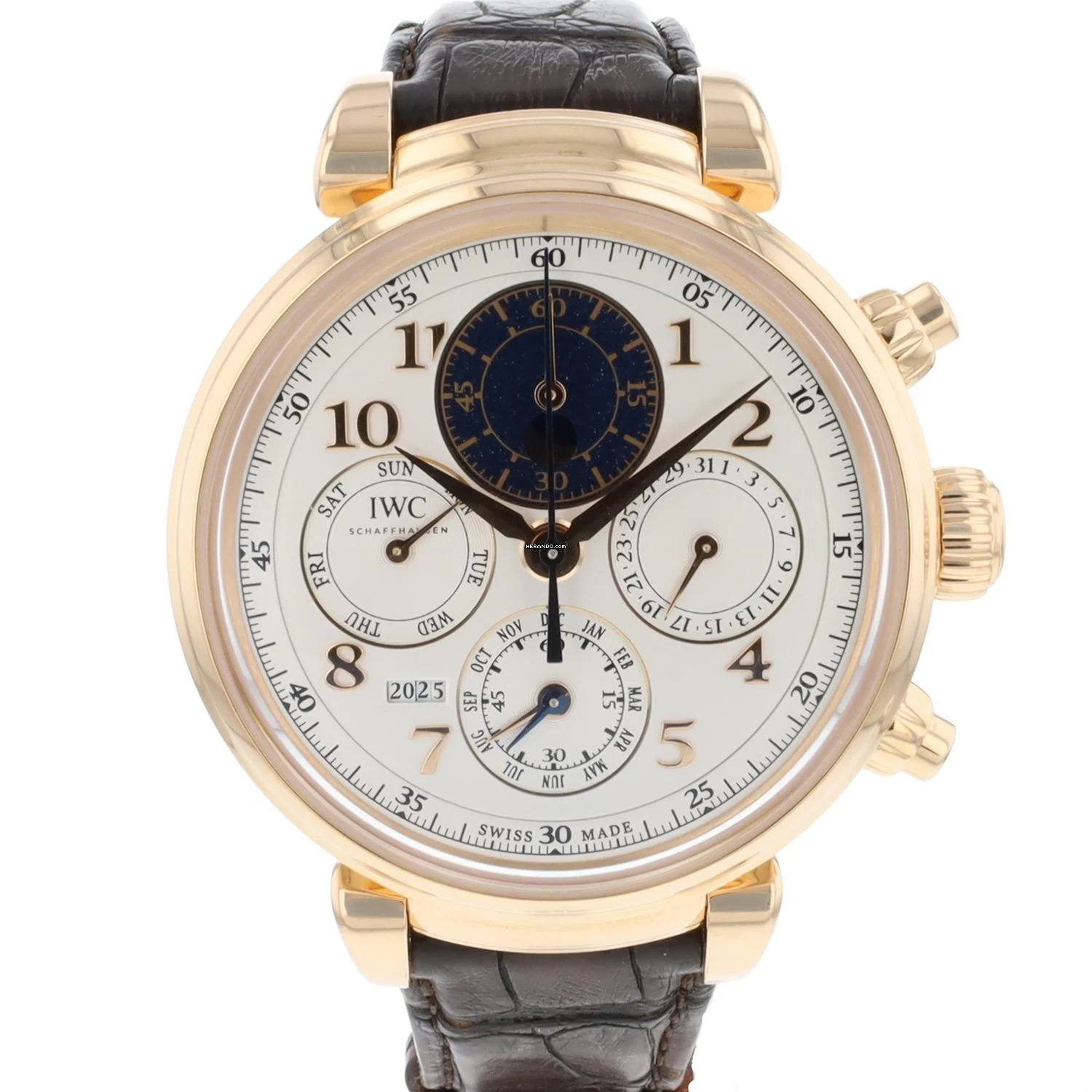 IWC Da Vinci Perpetual Calendar Rose Gold 'Service 2025'