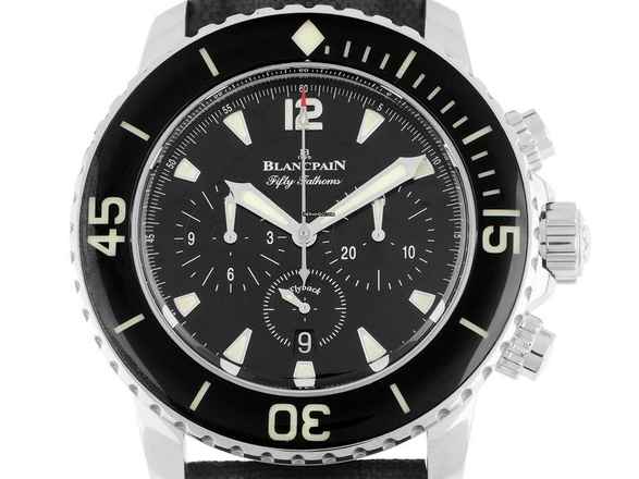  Blancpain Fifty Fathoms Chronographe Flyback Ref.5085F 1130 52A 2025 Full Set Ungetragen 