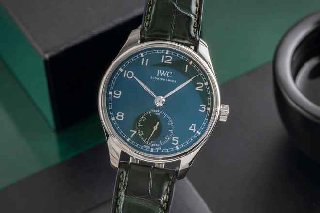  IWC Portugieser Automatik Stahl Automatik Herrenuhr Ref. IW358305 B&P 2023 