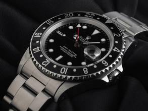 Thumbnail von Rolex GMT-Master II Ref.16710 1990 Full Set sehr gut Vintage