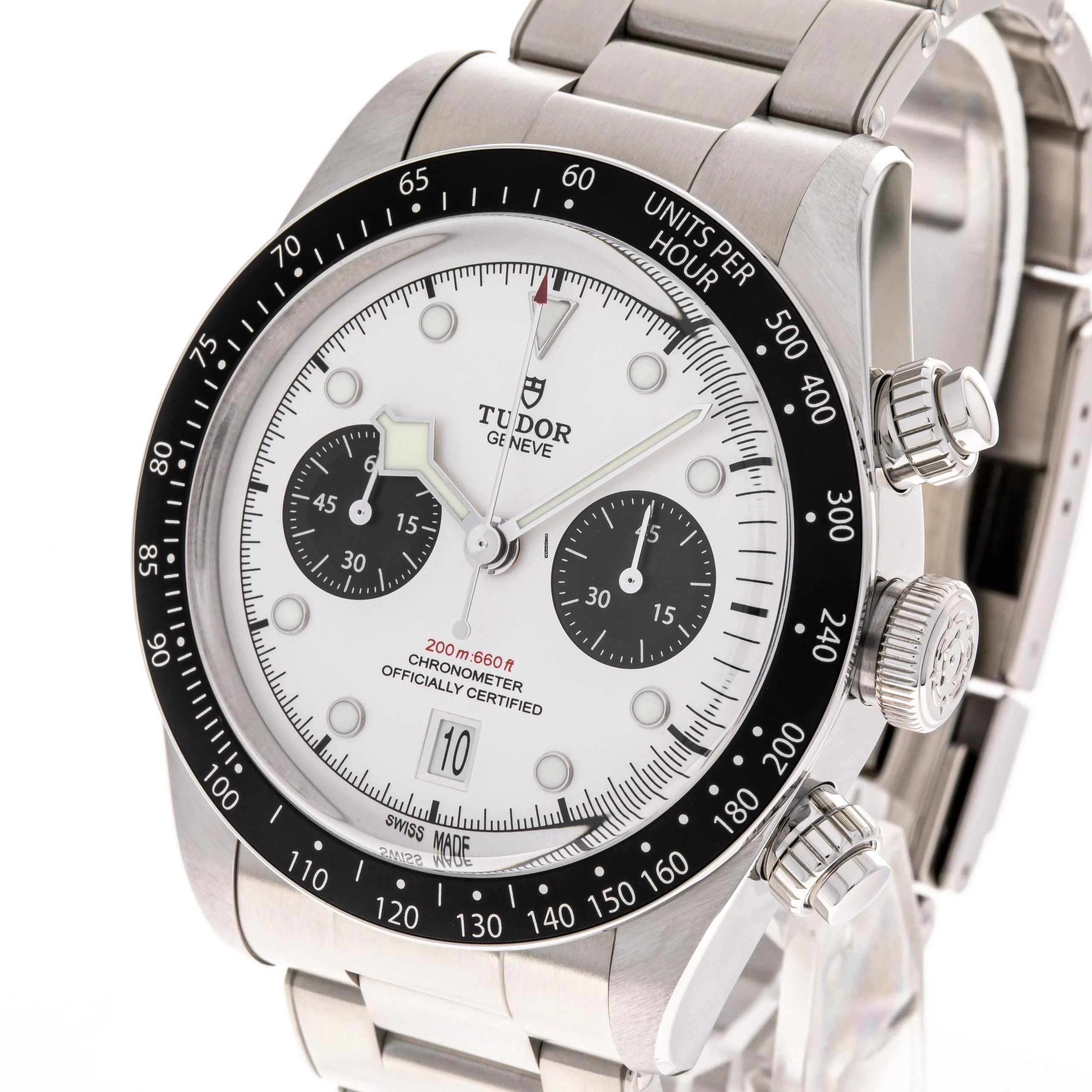 Tudor Black Bay Chrono 41 White – 79360N – NEW & Unworn – 2024 Germany Full Set