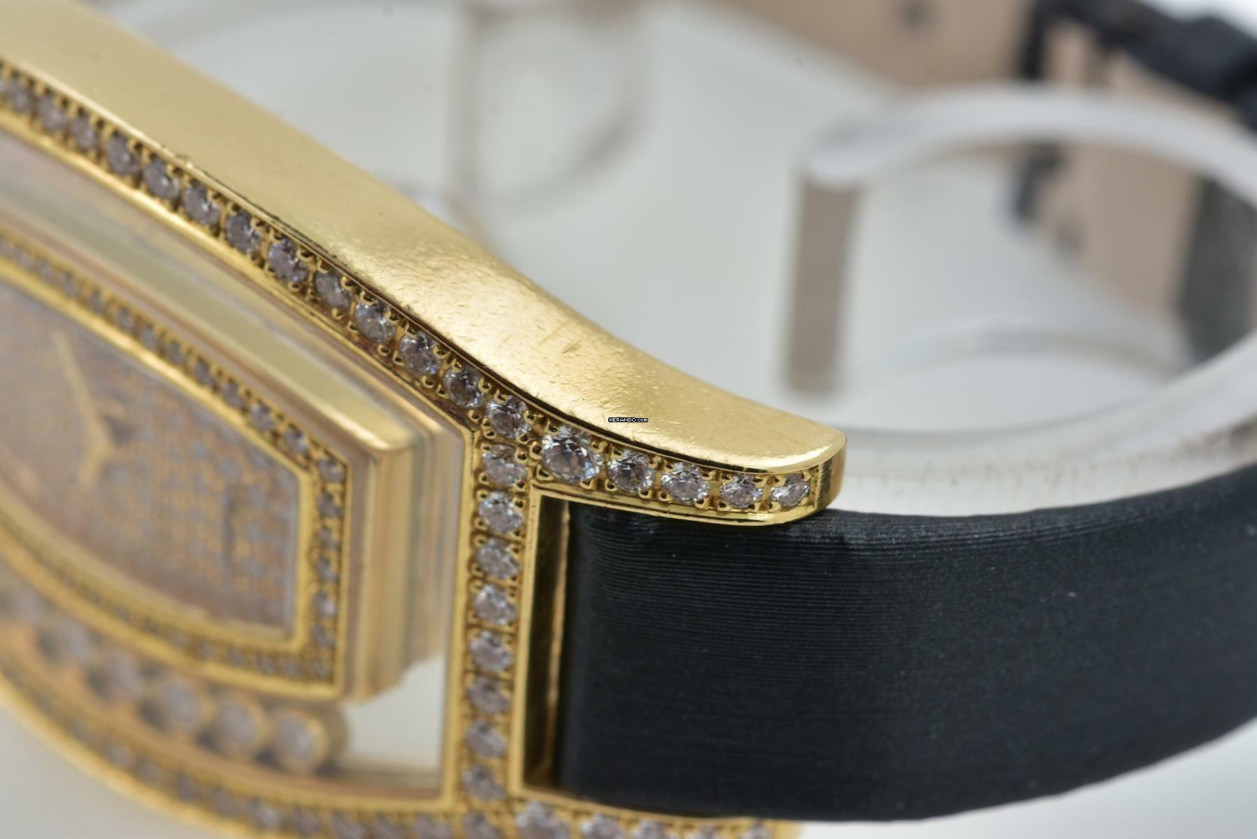 Chopard Happy Sport 18k Yellow Gold Happy Diamonds 239pc of diamonds 209029-0001 20/9125