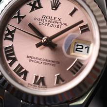 Thumbnail von Rolex Lady-Datejust 26 Steel Gold Jubilee Fluted Pink Roman Dial