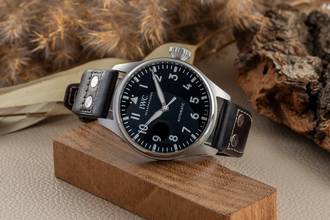 Thumbnail von IWC Große Fliegeruhr Big Pilot's Watch 43 Automatik Stahl Herrenuhr Ref IW329301 B&P