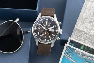 Thumbnail von IWC Fliegeruhr Chronograph Antoine de Saint Exupéry Automatik Ref. IW377713