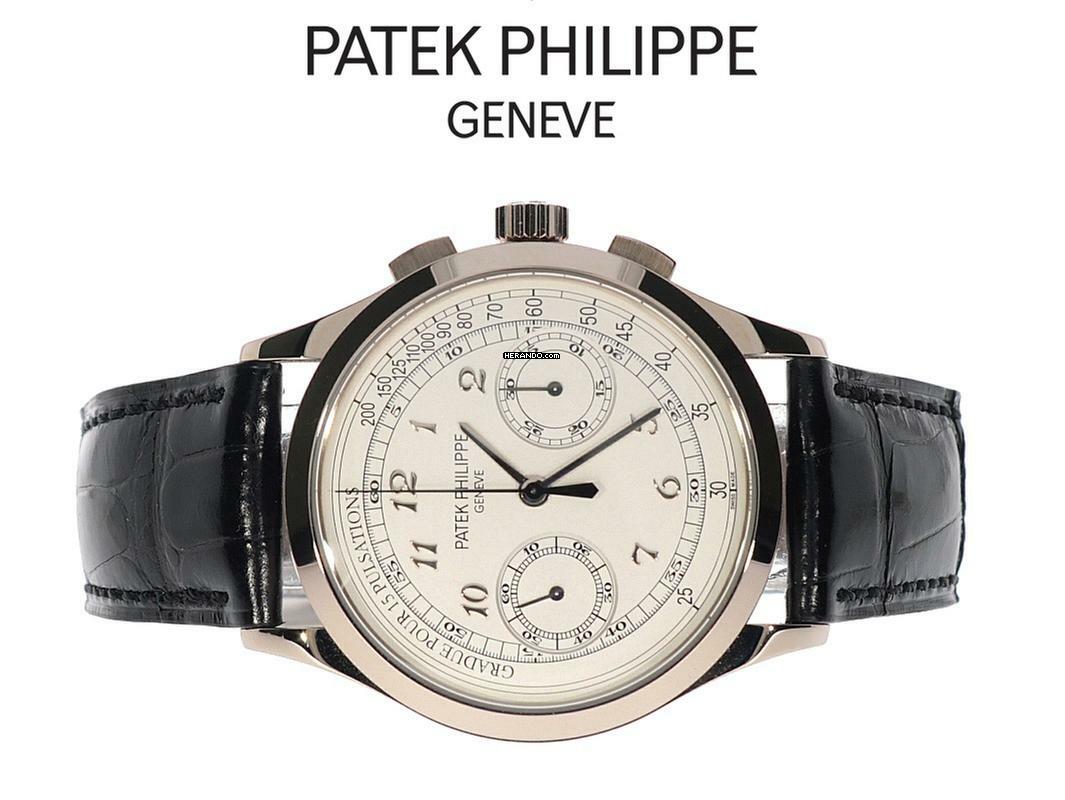 Patek Philippe Chronograph Sammlerauflösung Deutsche Erstauslieferung