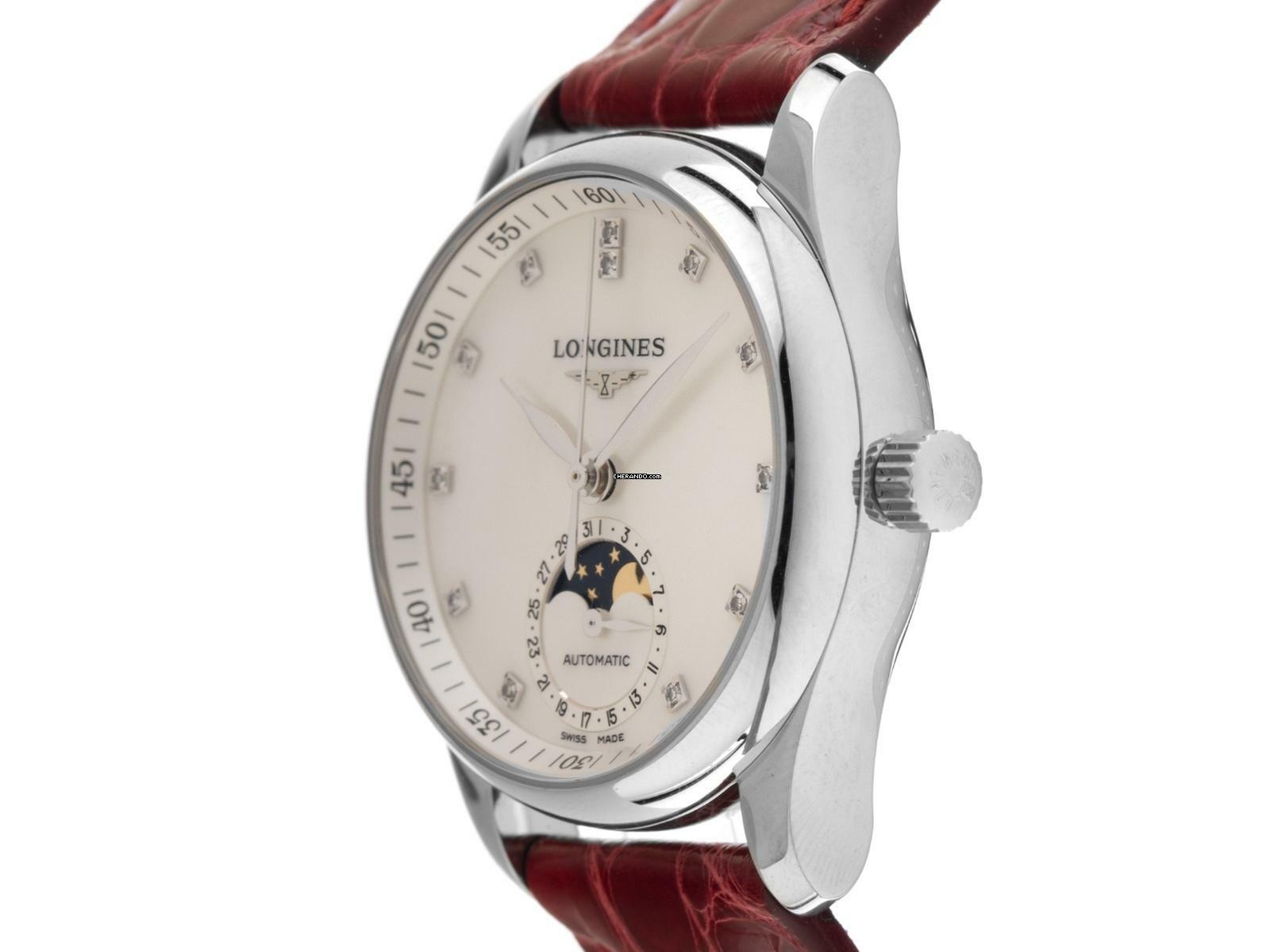 Longines Master Collection Mondphase Ref.L2.409.4.87.2 2025 Full Set Ungetragen