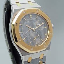 Thumbnail von Audemars Piguet Royal Oak Dual Time 25730SA , Box+Papiere PERFECT condition Unpolished near NOS condition!