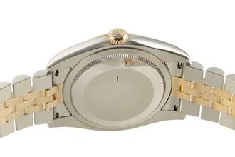 Thumbnail von Rolex Datejust 36 Stahl / Gold Automatik Pyramid Dial Herrenuhr Ref. 116233