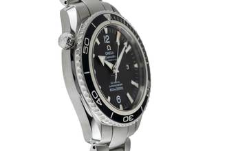 Thumbnail von Omega Seamaster Planet Ocean 45,5 Automatik Co Axial Ref. 2200.50.00 B&P 2010
