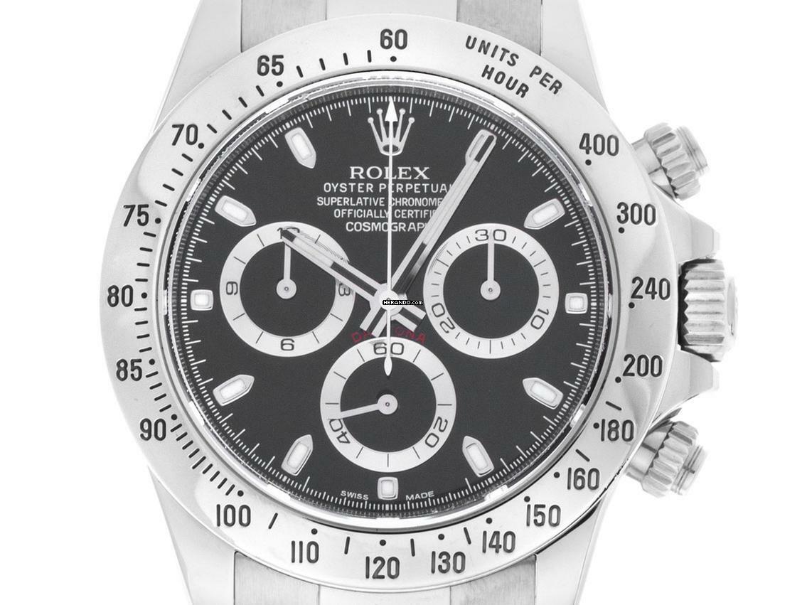 Rolex Daytona Ref.116520 2014 LC 100 Full Set wie Neu Vintage