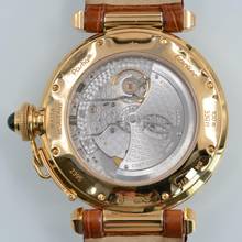 Thumbnail von Cartier Pasha Power Reserve GMT 38MM gold 18KT 2003 Full Set TOP Condition