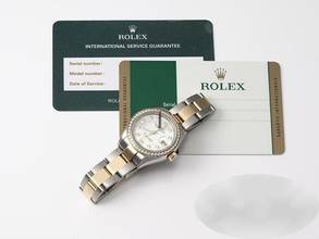 Thumbnail von Rolex Lady-Datejust 28 279383 Rbr Stahl Gelbgold 750 Permutt Diamanten Automatik Stainless Steel 18kt Yellow Gold Oyster-band Chronometer