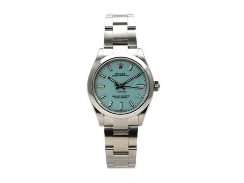  Rolex Oyster Perpetual 31 Ref. 277200 Türkis Blau  