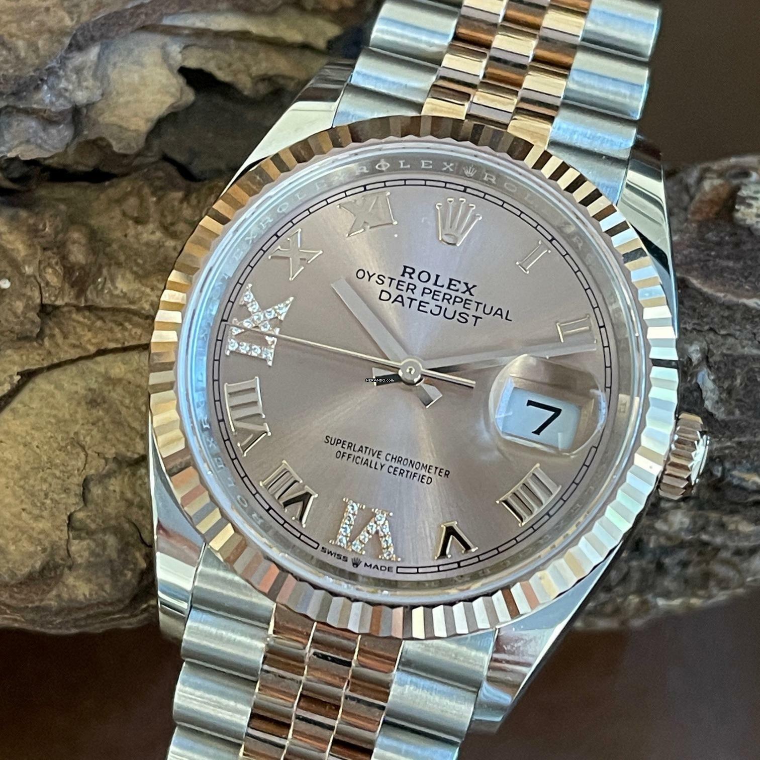 Rolex Datejust 36 36mm UNGETRAGEN - FULLSET 2024