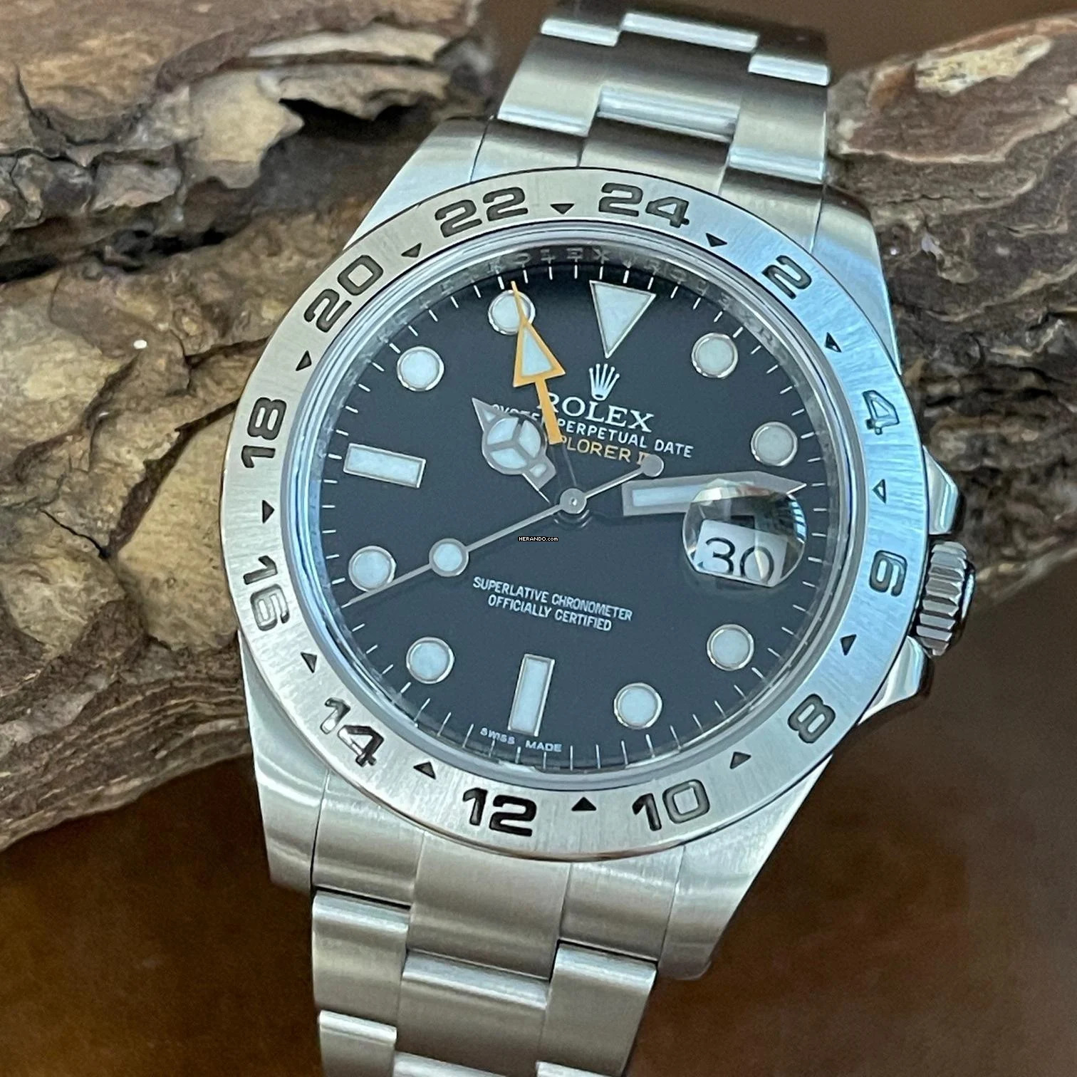 Rolex Explorer II Ref. 216570 - FULL SET 2015