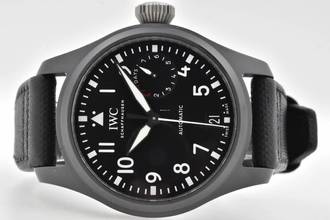 Thumbnail von IWC Große Fliegeruhr Big Pilot 7 days Top Gun Ceramic IW502001