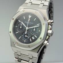 Thumbnail von Audemars Piguet Royal Oak Chronograph Kasparov 25860ST SUPER Full Set Box+Papiere+ complet 3x service history!