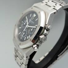 Thumbnail von Audemars Piguet Royal Oak Chronograph Kasparov 25860ST SUPER Full Set Box+Papiere+ complet 3x service history!