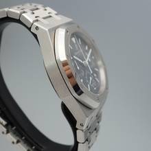 Thumbnail von Audemars Piguet Royal Oak Chronograph Kasparov 25860ST SUPER Full Set Box+Papiere+ complet 3x service history!