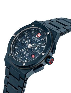  Swiss Military Hanowa SMWGI0002281 Herrenuhr Sidewinder Ceramic 43mm 10ATM  