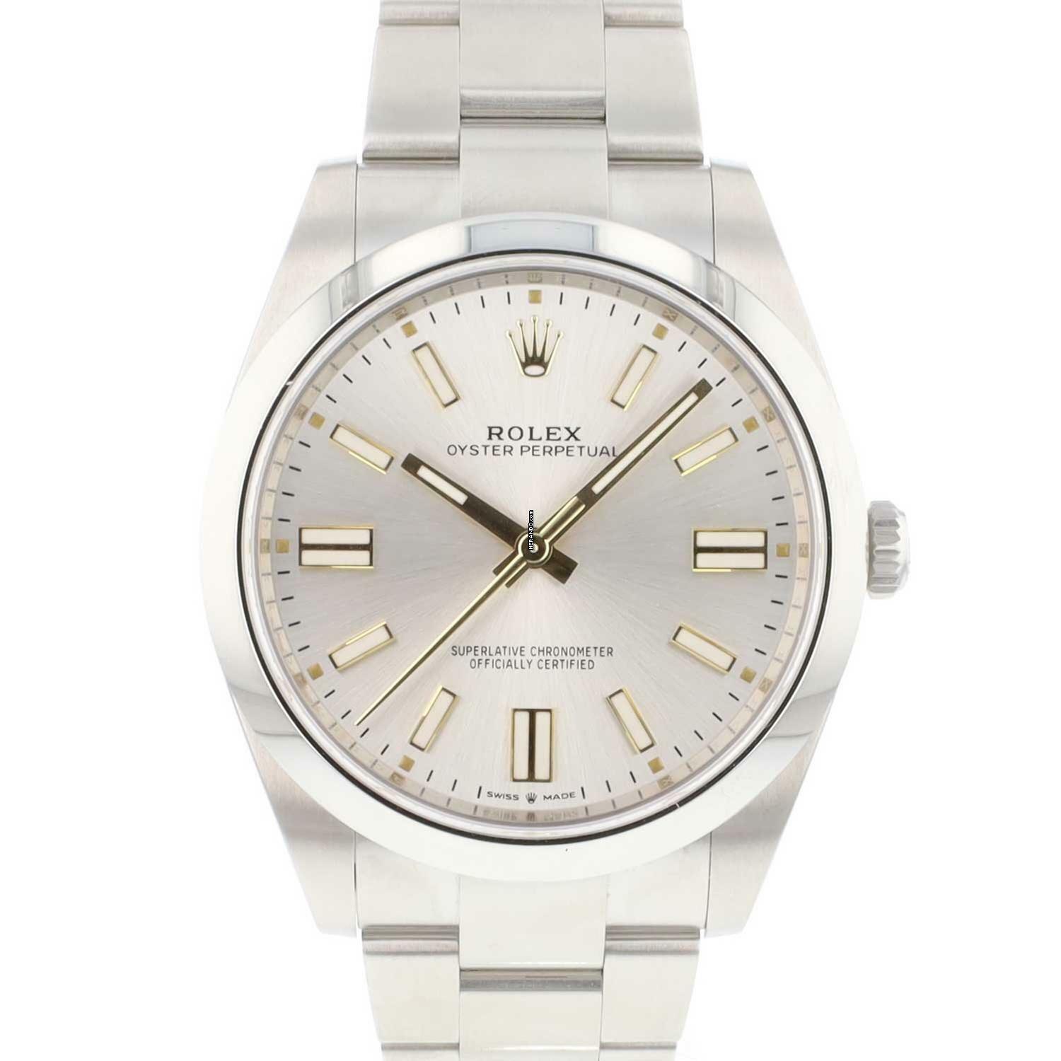 Rolex Oyster Perpetual 41 Silver Dial