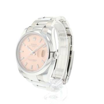  Rolex Oyster Perpetual Date 34 Pink Dial  