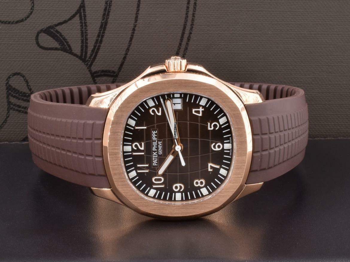 Patek Philippe Aquanaut Rose Gold Brown Dial Like New