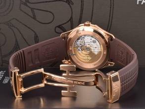 Thumbnail von Patek Philippe Aquanaut Rose Gold Brown Dial Like New