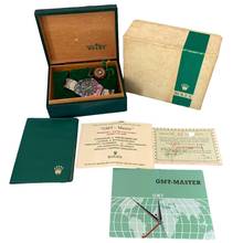 Thumbnail von Rolex GMT-Master 1675 Glossy gilt dial Fuchsia bezel 1965 Full Set TOP Condition