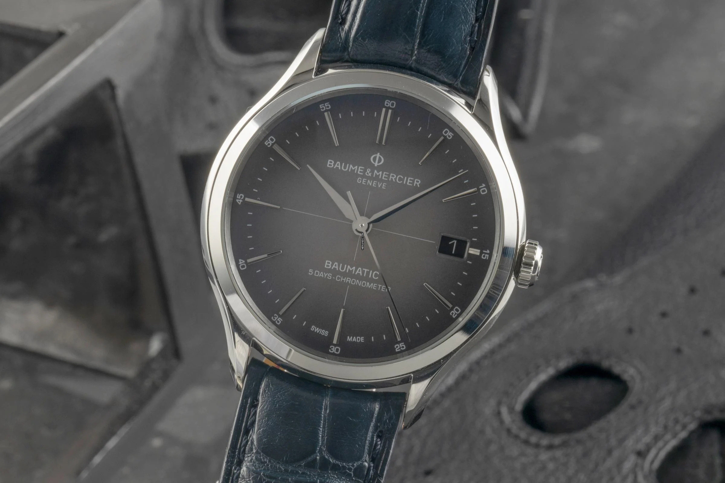 Baume & Mercier Clifton Automatik Herrenuhr Ref. M0A10550 Box & Papiere 2024