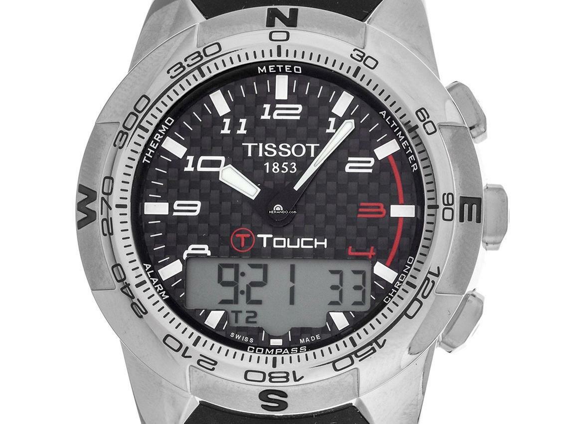 Tissot T-Touch II Nascar Chronograph Ref.T047.420.47.207.01 2015 Full Set sehr gut Vintage