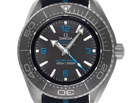  Omega Seamaster Ultra Deep 6000M Planet Ocean 6000M Ref.215.92.46.21.01.001 2024 Full Set Ungetragen  