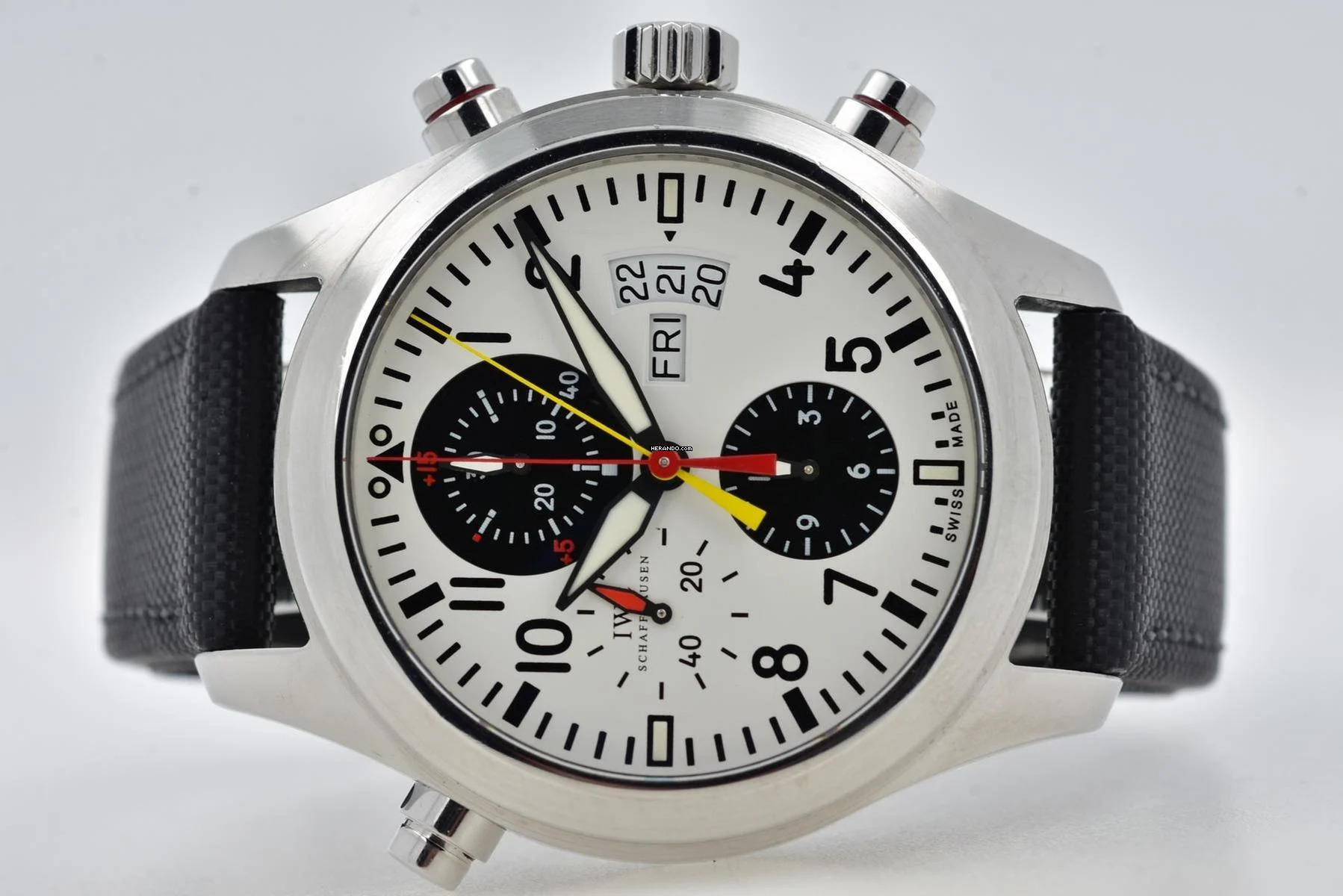 IWC Fliegeruhr Doppelchronograph DFB Limited Double Chronograph IW371803 - Revision 11/2020
