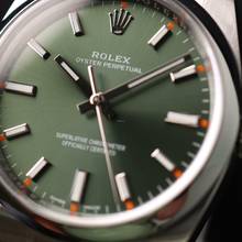 Thumbnail von Rolex Oyster Perpetual 34 Olive Green Dial