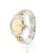 Thumbnail von Rolex Lady-Datejust 26 Jubilee Fluted Steel/Gold Arabic Gold Dust Diamond Dial